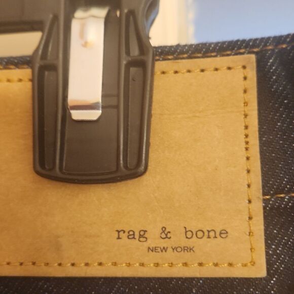 Rag & Bone Women's Straight Leg Jeans Dark Wash Size 29 US 8 - Picture 7 of 9